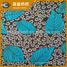 flower printed 100 polyester interlock fabric for clothing
flower printing polyester spandex fabric for dress